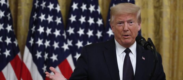 Президент США Дональд Трамп - Sputnik Литва