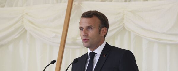 Prancūzijos prezidentas Emanuelis Makronas Prancūzijos prezidentas Emanuelis Makronas - Sputnik Lietuva