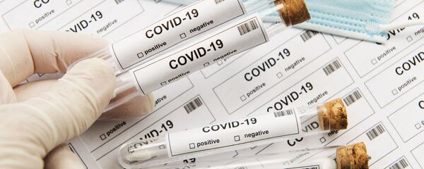 Пробирки для теста на коронавирус - Sputnik Литва