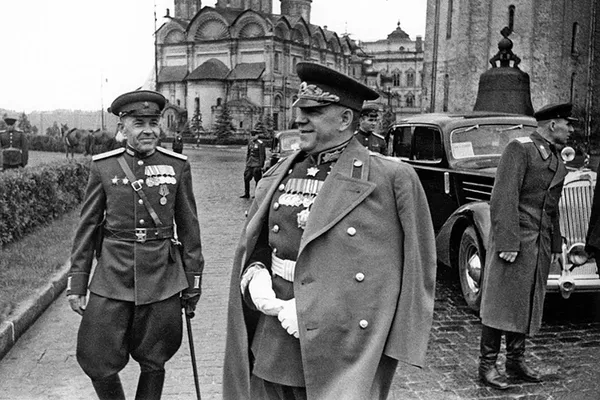 Парад Победы на Красной площади 24 июня 1945 года Парад Победы на Красной площади 24 июня 1945 года - Sputnik Lietuva