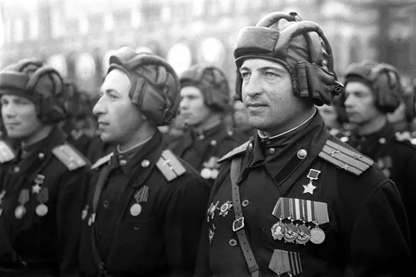 Парад Победы на Красной площади 24 июня 1945 года Парад Победы на Красной площади 24 июня 1945 года - Sputnik Lietuva