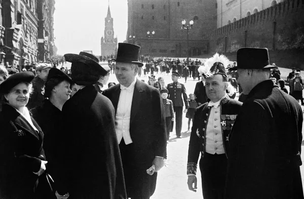Pergalės paradas Maskvos Raudonojoje aikštėje 1945 metų birželio 24-ąją Pergalės paradas Maskvos Raudonojoje aikštėje 1945 metų birželio 24-ąją - Sputnik Lietuva