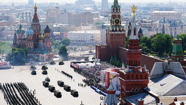 Военный парад в ознаменование 75-летия Победы на Красной площади - Sputnik Lietuva
