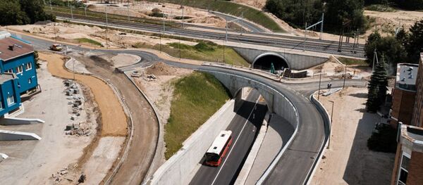 Kaune atidarytas Palemono ir Marių gatvių transporto mazgas Kaune atidarytas Palemono ir Marių gatvių transporto mazgas - Sputnik Lietuva