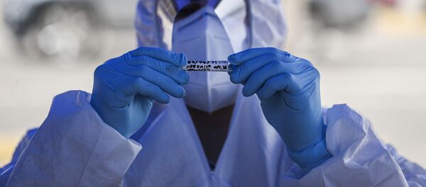 Тест на коронавирус Тест на коронавирус - Sputnik Lietuva