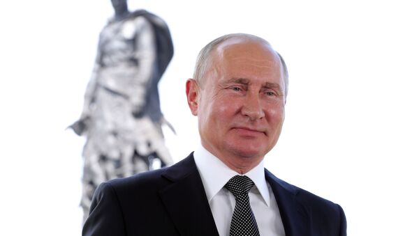 Президент РФ В. Путин выступил с обращением к гражданам России, 30 июня 2020 года - Sputnik Lietuva