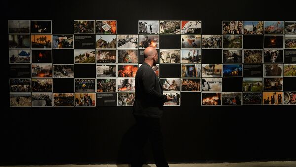 Открытие выставки Международного конкурса фотожурналистики имени Андрея Стенина, архивное фото  - Sputnik Литва