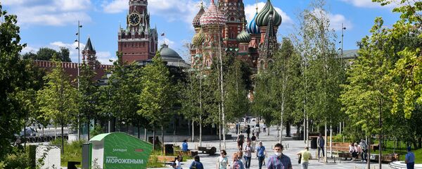 Парк Зарядье возобновил работу после карантина - Sputnik Lietuva