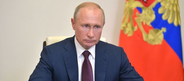 Rusijos prezidentas Vladimiras Putinas Rusijos prezidentas Vladimiras Putinas - Sputnik Lietuva