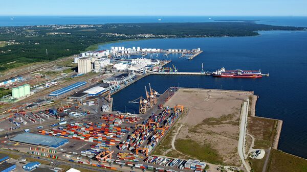 Таллинский порт, архивное фото - Sputnik Литва