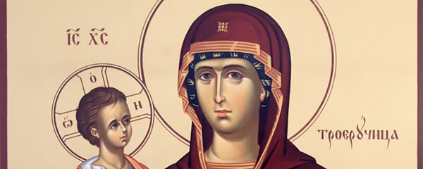Праздник Иконы Божией Матери, именуемой Троеручица - Sputnik Литва