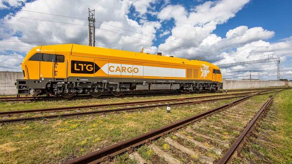 LTG Cargo traukinys - Sputnik Lietuva