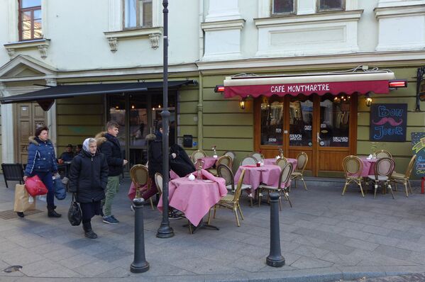 Кафе в Вильнюсе - Sputnik Литва