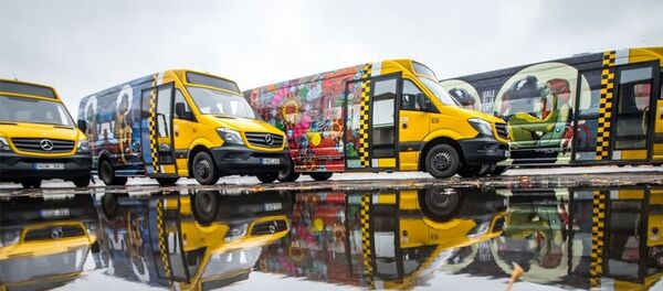 Новые маршрутки в Каунасе Новые маршрутки в Каунасе - Sputnik Литва