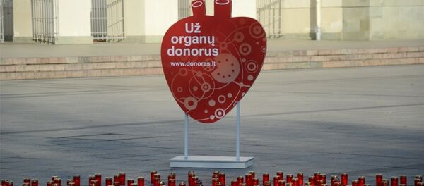 Акция За донорство органов - Sputnik Литва