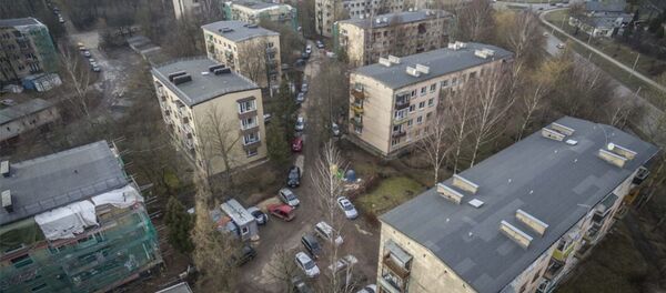 Жилые дома в Каунасе осенью - Sputnik Литва