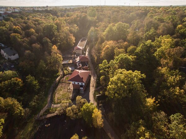 Вид на зоопарк с высоты птичьего полета - Sputnik Литва