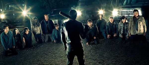 Кадр из нового сезона Ходячих мертвецов Кадр из нового сезона Ходячих мертвецов - Sputnik Литва