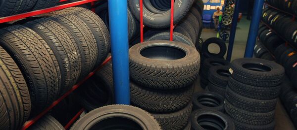 Работа шиномонтажных мастерских Работа шиномонтажных мастерских - Sputnik Lietuva