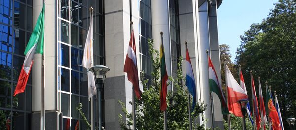 Здание Европарламента в Брюсселе - Sputnik Lietuva