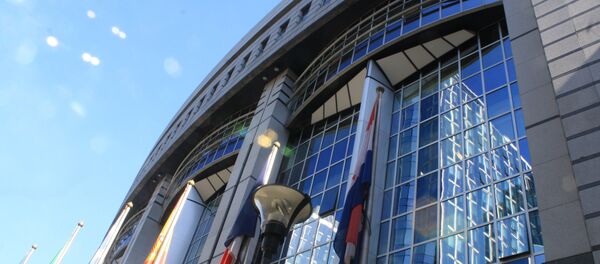 Здание Европарламента в Брюсселе Здание Европарламента в Брюсселе - Sputnik Lietuva