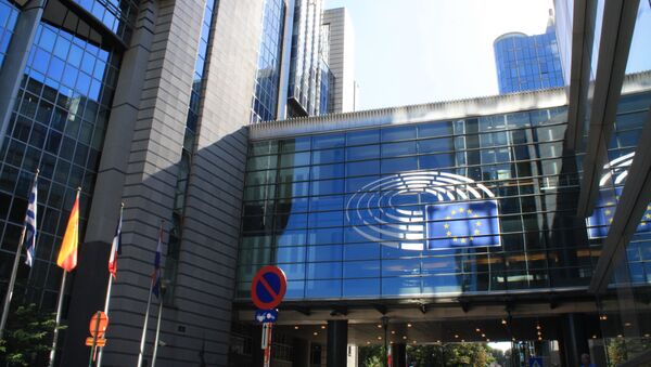 Здание Европарламента в Брюсселе - Sputnik Lietuva