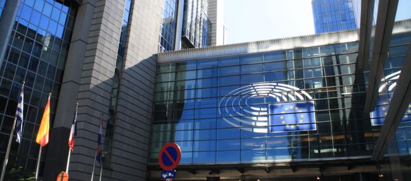 Здание Европарламента в Брюсселе Здание Европарламента в Брюсселе - Sputnik Lietuva