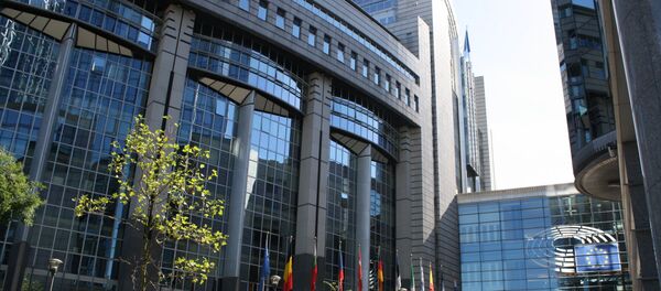 Здание Европарламента в Брюсселе Здание Европарламента в Брюсселе - Sputnik Lietuva