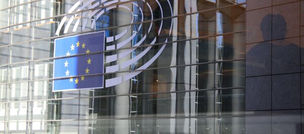 Здание Европарламента в Брюсселе - Sputnik Литва