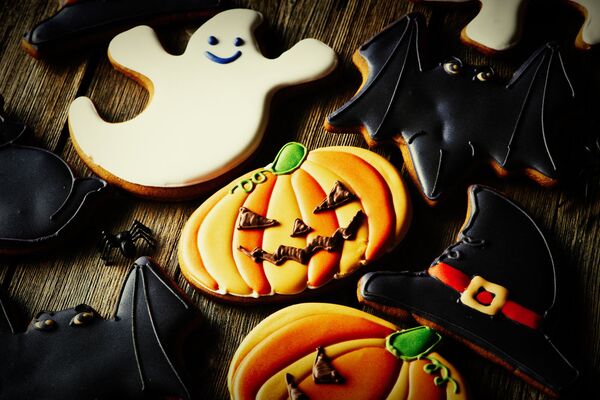 Печенье к Хэллоуину Печенье к Хэллоуину - Sputnik Литва