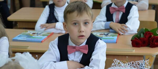 Дети на уроке - Sputnik Литва