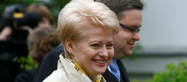 Президент Литвы Далия Грибаускайте - Sputnik Литва