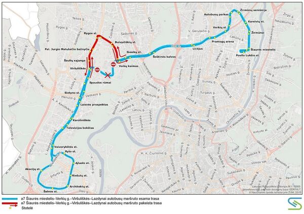 Схема движения общественного транспорта - Sputnik Lietuva