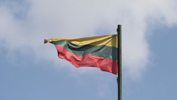 Литовский флаг, архивное фото - Sputnik Литва