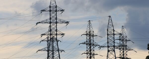 ЛЭП от ТЭЦ-2 Вильнюса, архивное фото - Sputnik Литва