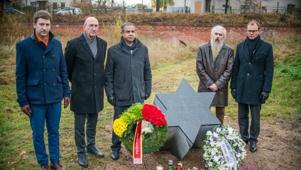 В Каунасе открыли памятник жертвам Холокоста - Sputnik Литва