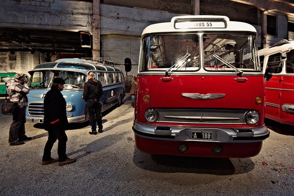 Уникальная выставка ретроавтобусов - Sputnik Литва