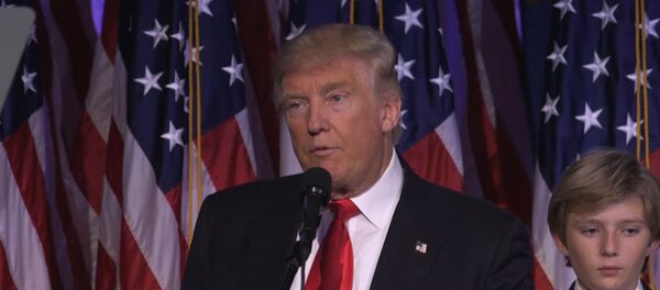 Первая речь избранного президента США Дональда Трампа после победы на выборах - Sputnik Lietuva