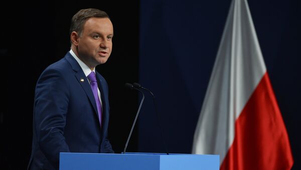 Lenkijos prezidentas Andžejus Duda - Sputnik Lietuva