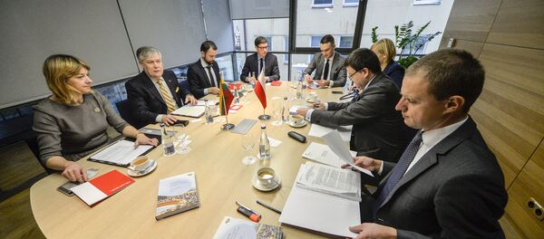 Встреча директора департамента МИД Литвы по делам ОНН - Sputnik Литва