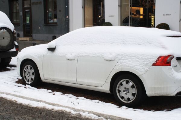Автомобили в снегу - Sputnik Литва