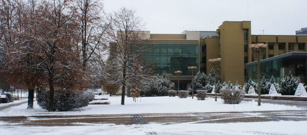 Площадь перед вторым корпусом Сейма Литвы - Sputnik Литва