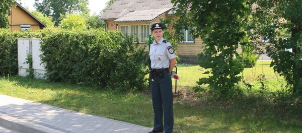 Полицейский следит за порядком - Sputnik Литва