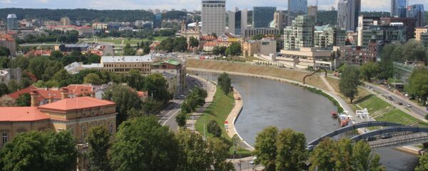Вильнюс — вид с горы Гедиминаса - Sputnik Литва