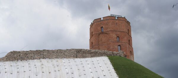 Гора Гедиминаса под искусственным покрытием (2) - Sputnik Литва