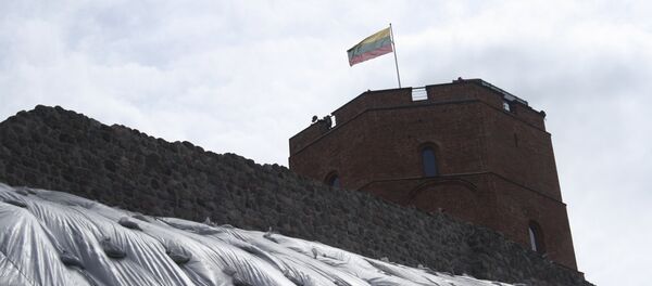 Гора Гедиминаса под искусственным покрытием (4) - Sputnik Литва