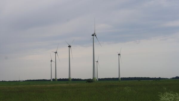 Парк ветряных электростанций в Клайпедском регионе - Sputnik Lietuva