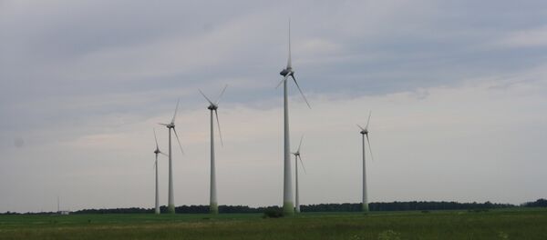 Vėjo jėgainės Vėjo jėgainės - Sputnik Lietuva