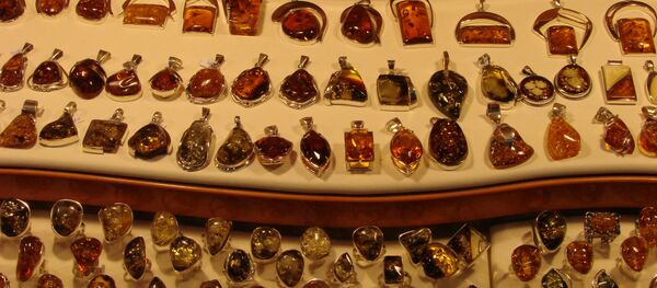 Украшения из янтаря Украшения из янтаря - Sputnik Lietuva