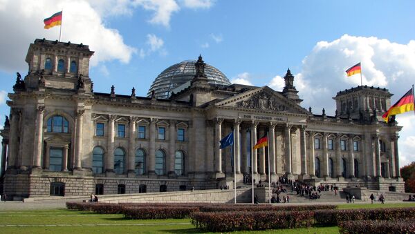 Reichstagas Berline, Vokietija - Sputnik Lietuva